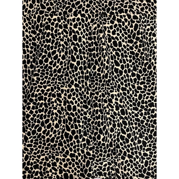 NWT TopShop animal print‎ tie puff sleeve Mini Tea Dress Size 10 - Picture 7 of 12